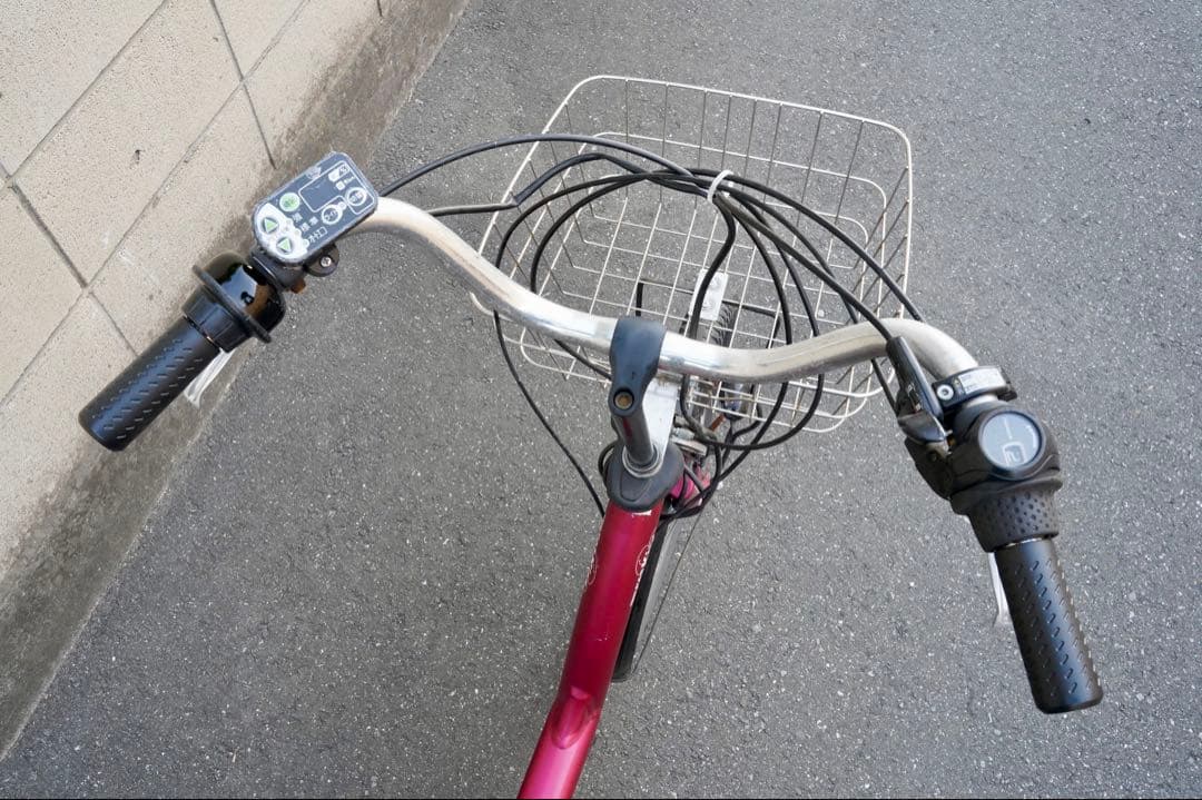 電動自転車 ヤマハ 20インチ 子供乗せ 中古 9120701