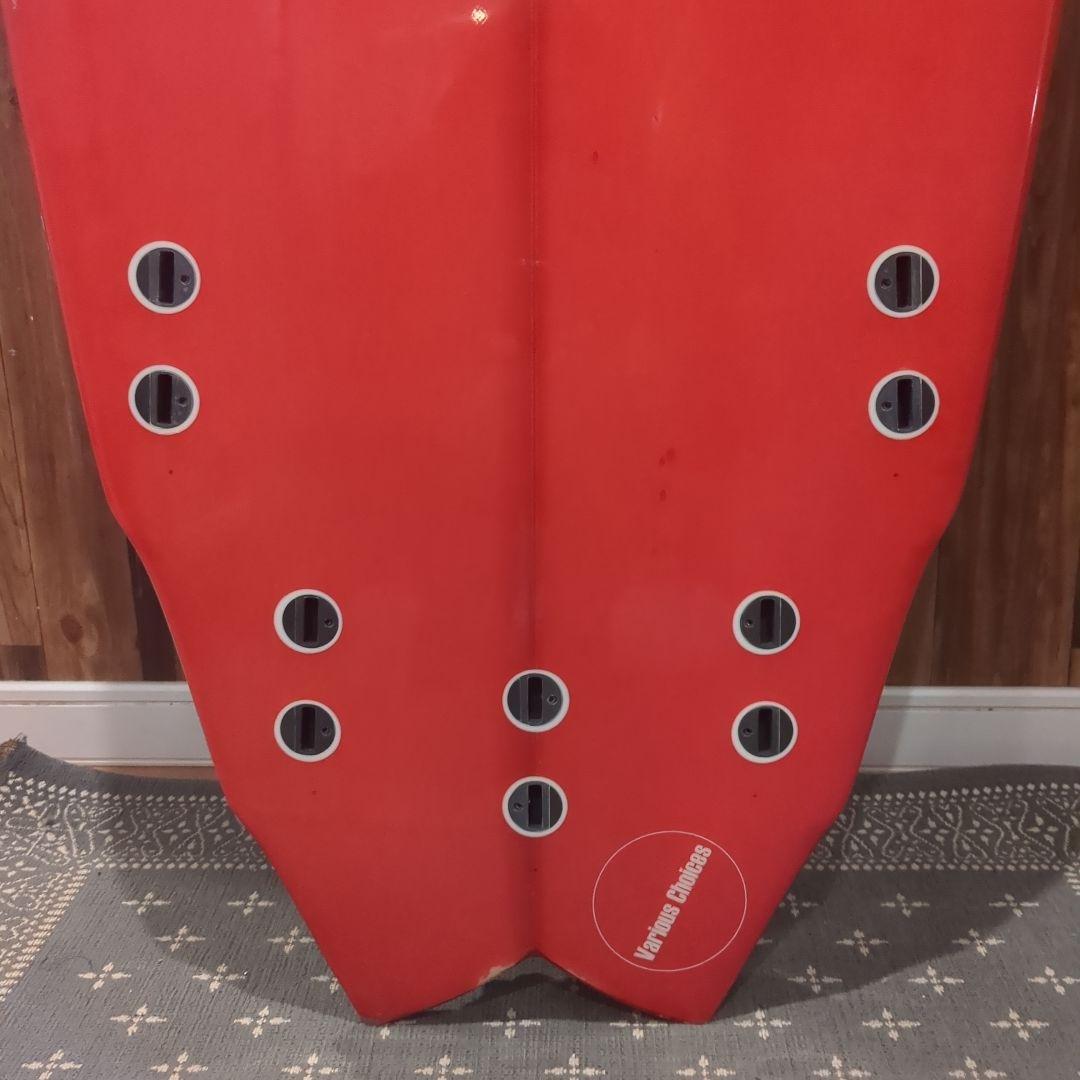 サーフィン・ボディボード 5'8 Double Wing Fish