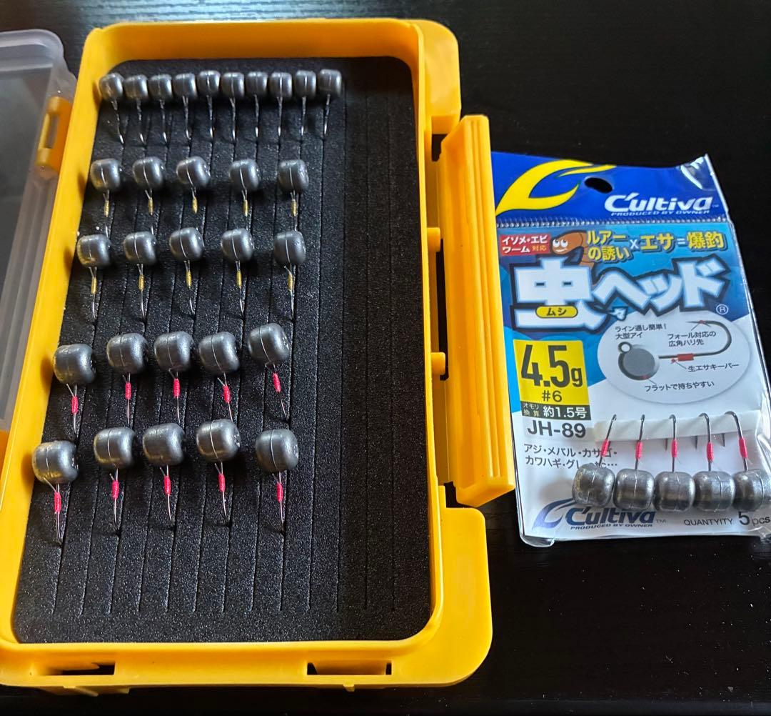 ダイワ18レガリス LT2000S-XH と　虫ヘッド 35個セット