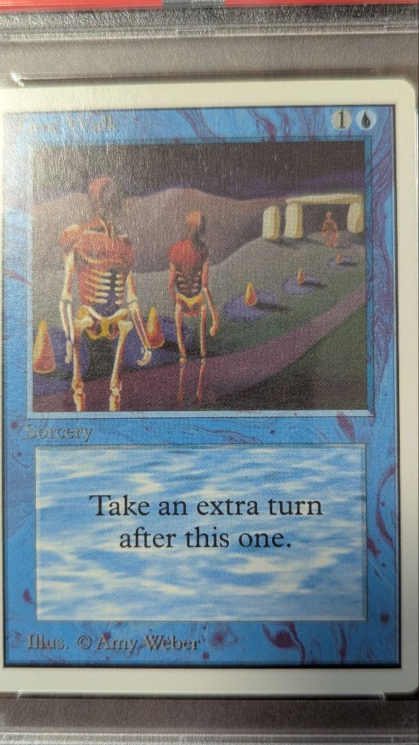 マジック：ザ・ギャザリング Time Walk 2ED PSA8