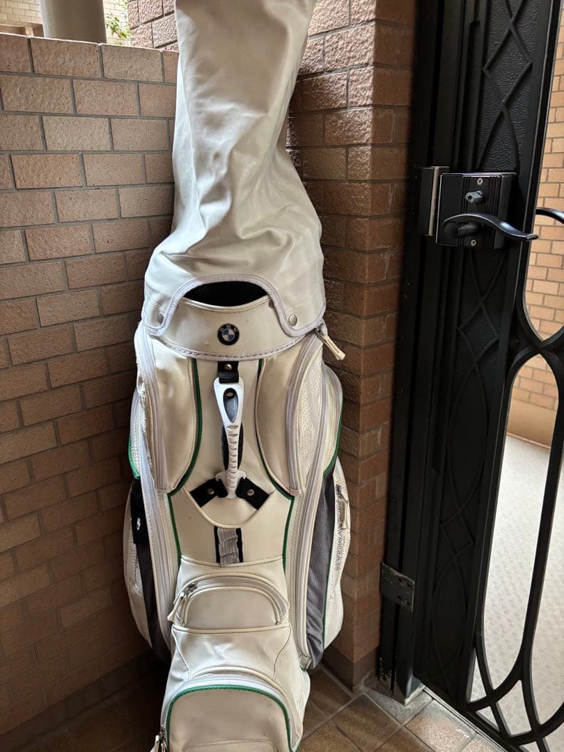  ゴルフキャディバッグ ホワイト