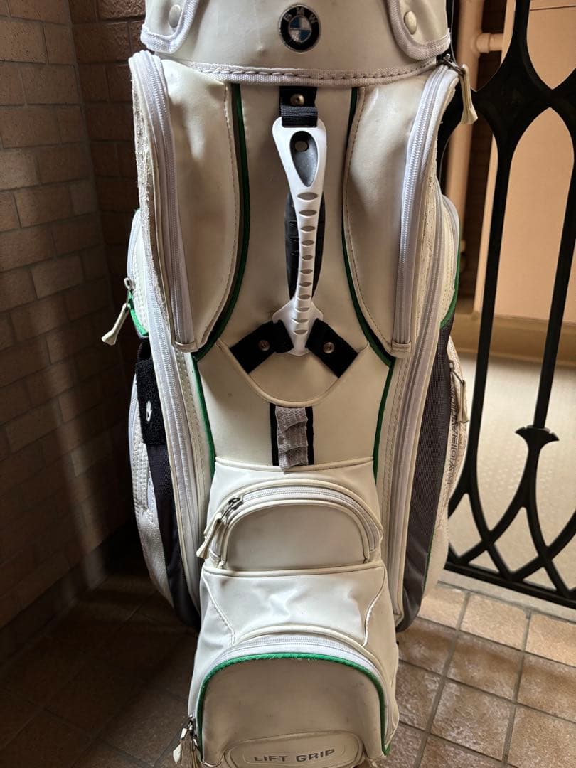  ゴルフキャディバッグ ホワイト