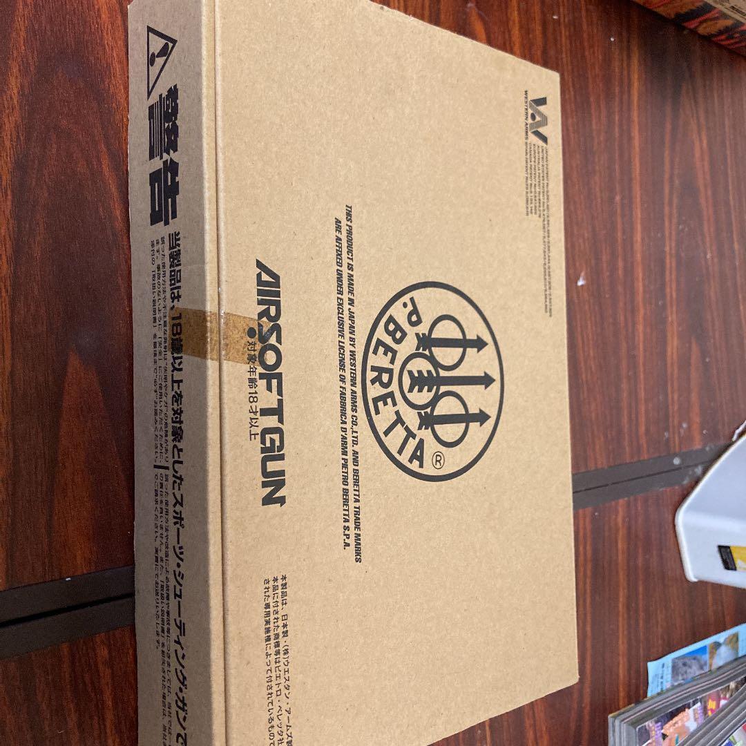 ウェスタンアームズ　[軽ジャンク品]ベレッタM92FSカーボンブラック