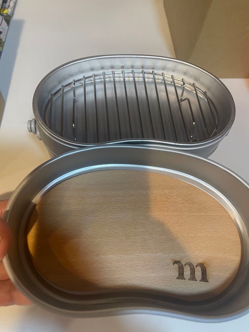 muraco グレー オーバル型飯盒