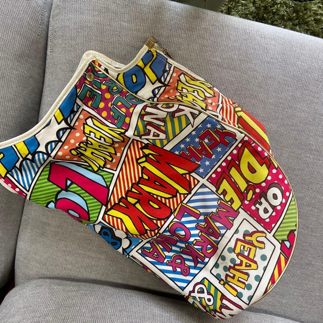 マーク＆ロナ/mark＆Lona⭐️スタンドキャディバッグ　アメコミ柄　おしゃれ