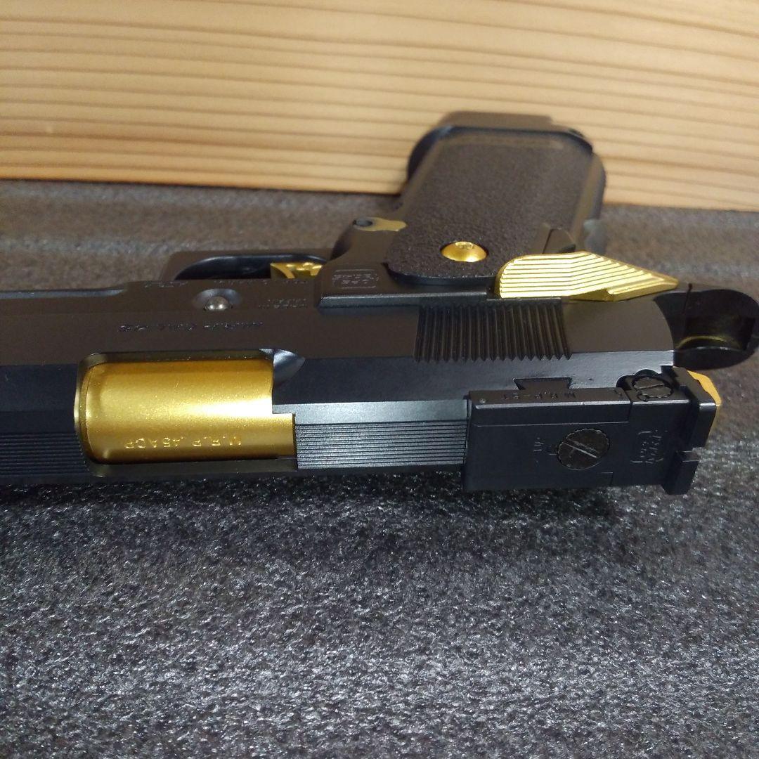 東京マルイ　ハイキャパ5.1　ゴールドマッチ　本体樹脂製
