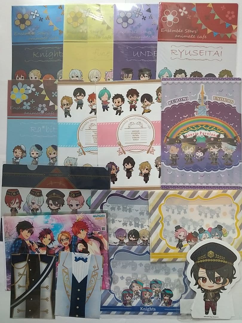 あんスタ あんさんぶるスターズ クリアファイル アニカフェ 付録 スタンドポップ