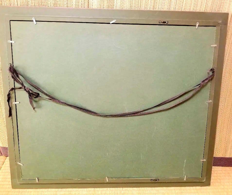 刺繍絵画　[紫雲]作