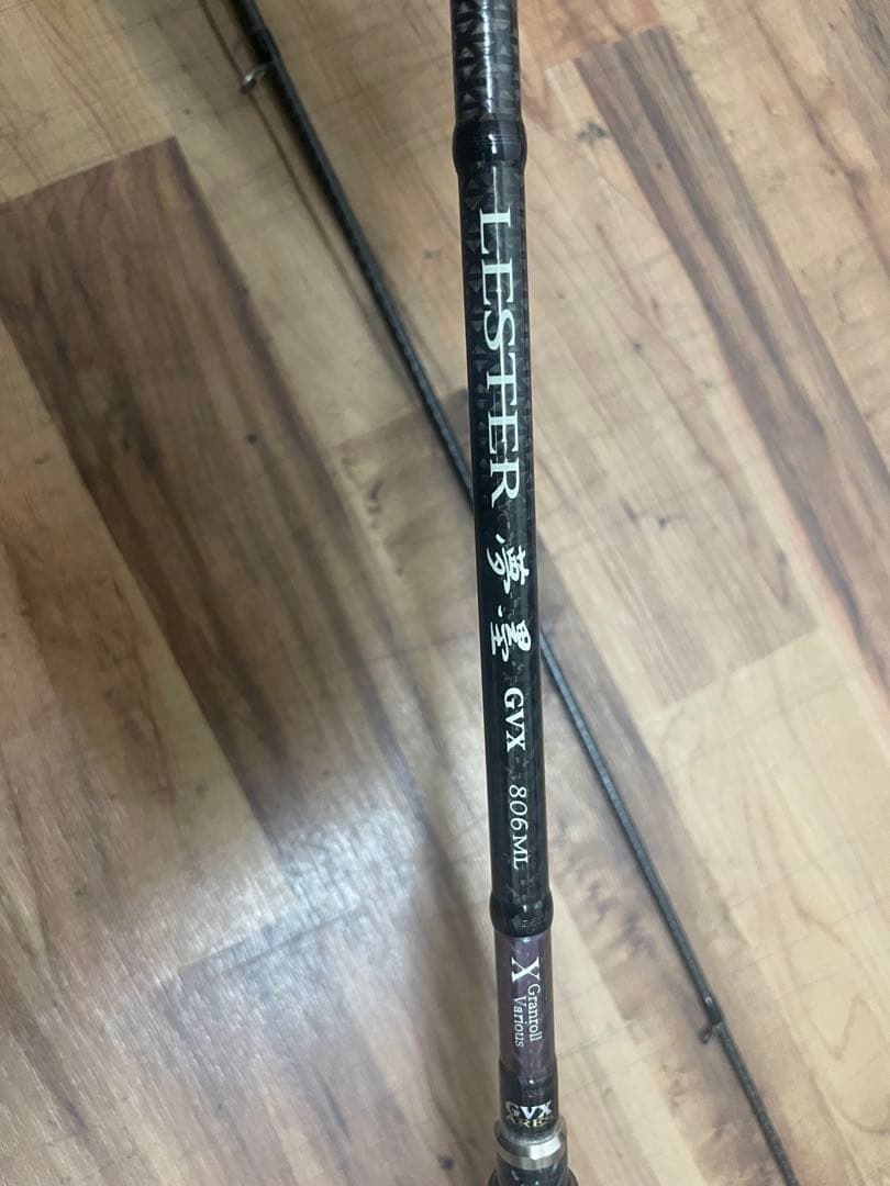 アレス　レスター夢墨 GVX 806ML エギングロッド