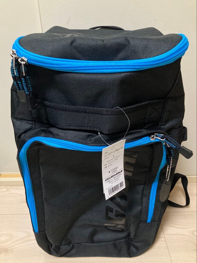 新品　OGASAKA レースブーツバッグ　バックパック　48L
