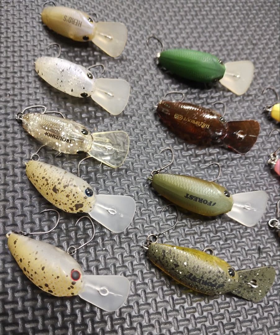 ラッキークラフト ディープクラピー１２個セット　オリカラ