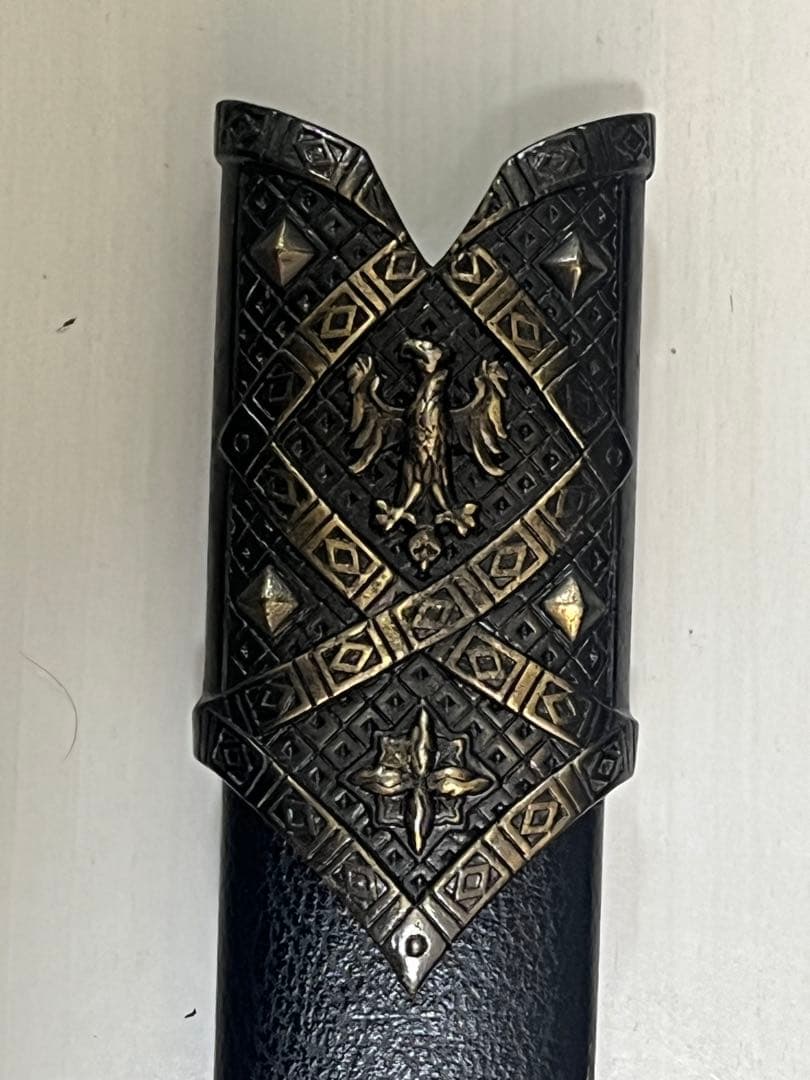 【模造刀　西洋剣】ナイトテンプラーソード　ステンレス鋼刃