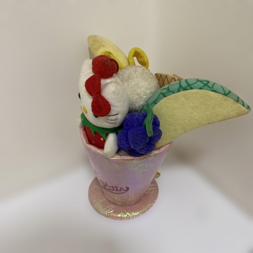 【当時物】ハローキティ パフェ ドール 大 サンリオ 2000年代 平成レトロ