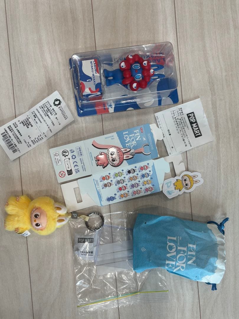 LABUBU MYAKU-MYAKU F➕ラブブ正規品❣️合計2点レシート画像有り