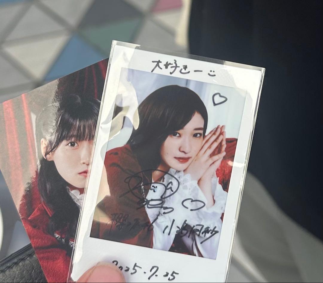 櫻坂46 小島凪紗ちゃん 直筆サイン入りチェキ サクコレ抽選会 東京ドーム