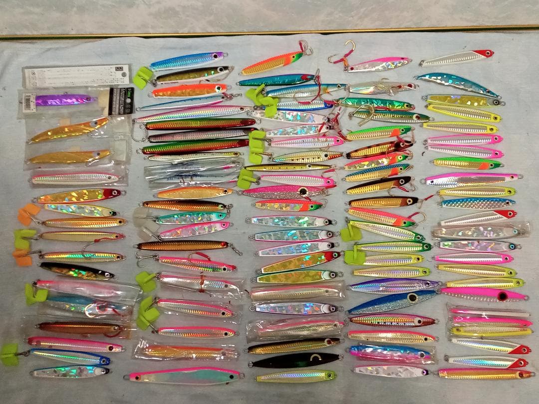 メタルジグ まとめ売り 大量 100点以上 80〜150g ダイワ ブリス 等