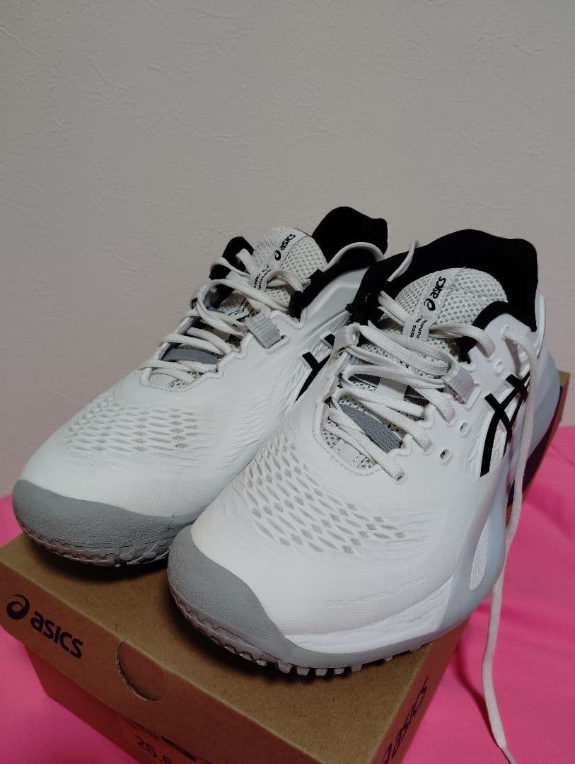 着用2回asics GEL-RESOLUTION X OC2E 25.5