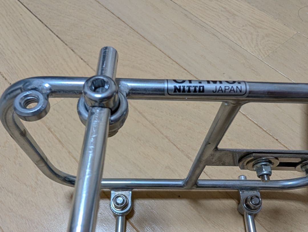 パーツ *NITTO* M-1B front rack (silver)