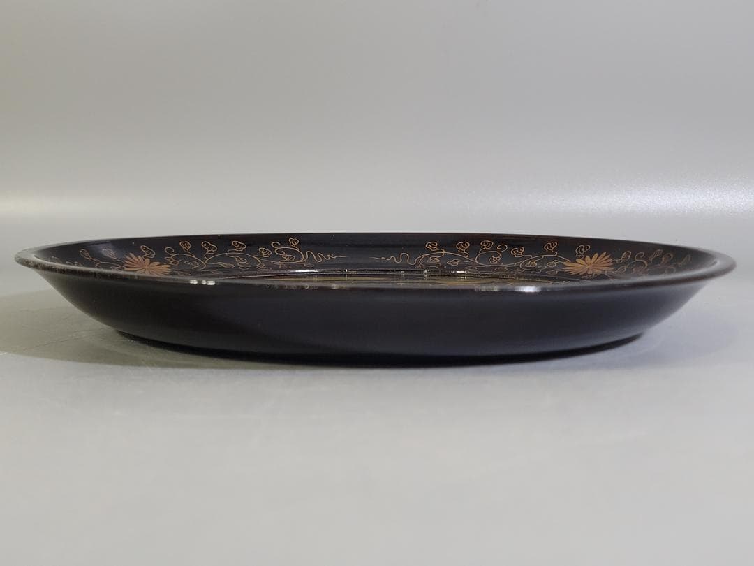 DT344 茶道具 唐物 色絵人物紋 菓子盆 中国 古美術