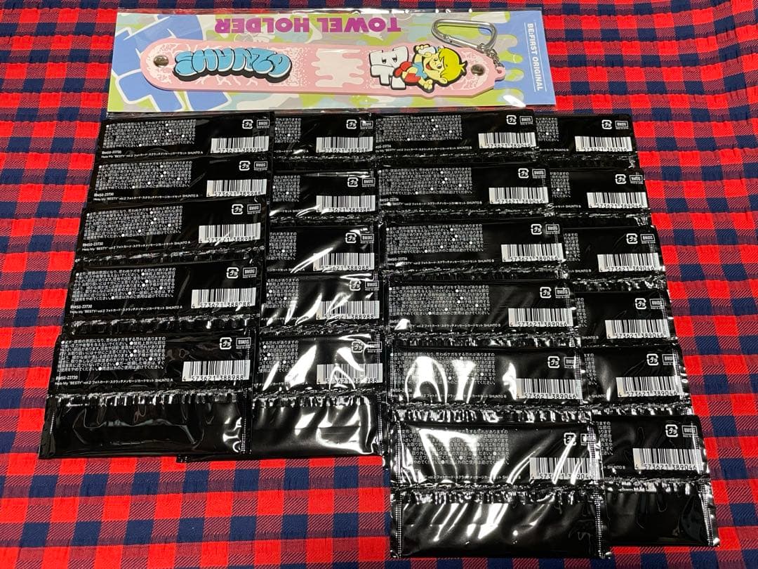 BE:FIRST オンラインくじ シュント SHUNTO タオルホルダー トレカ