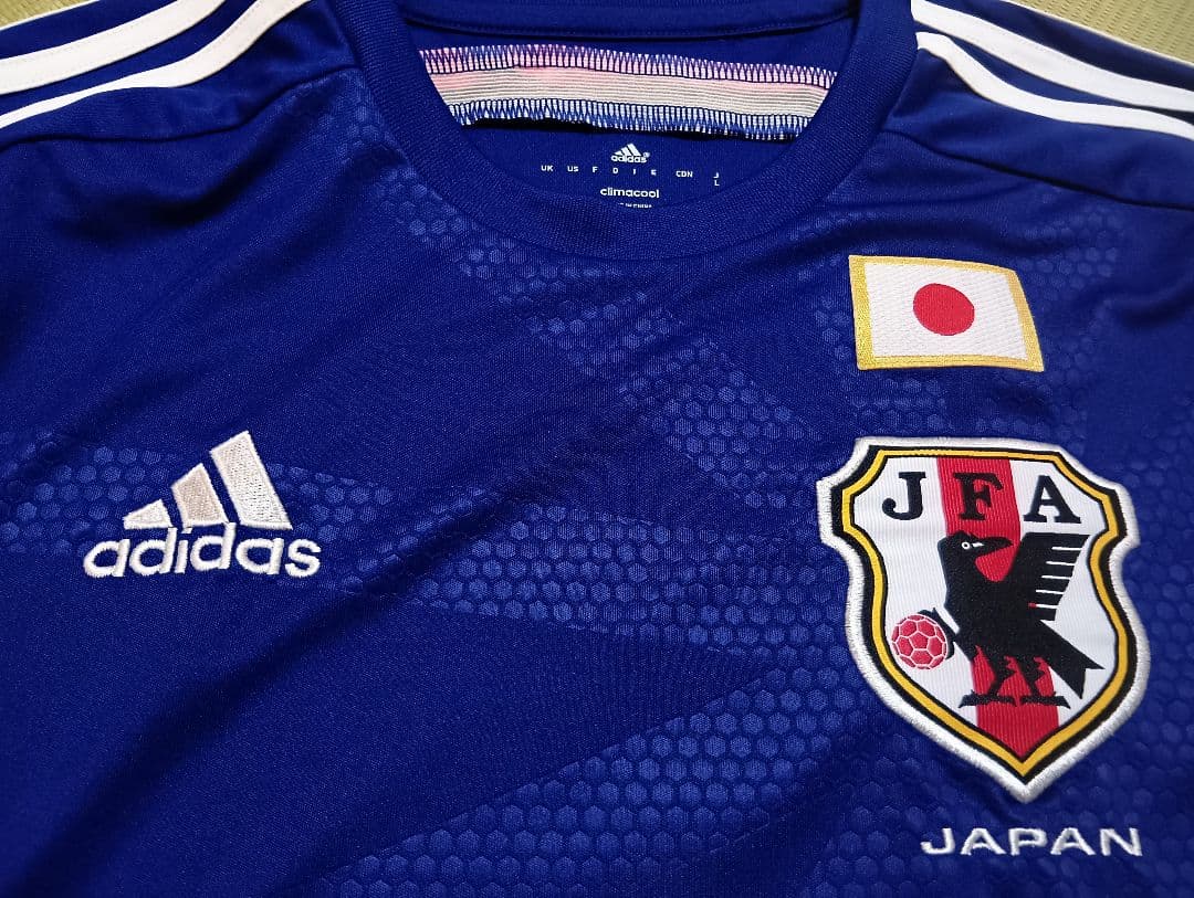 adidas 日本代表 サッカーユニフォーム 本田圭佑 Lサイズ