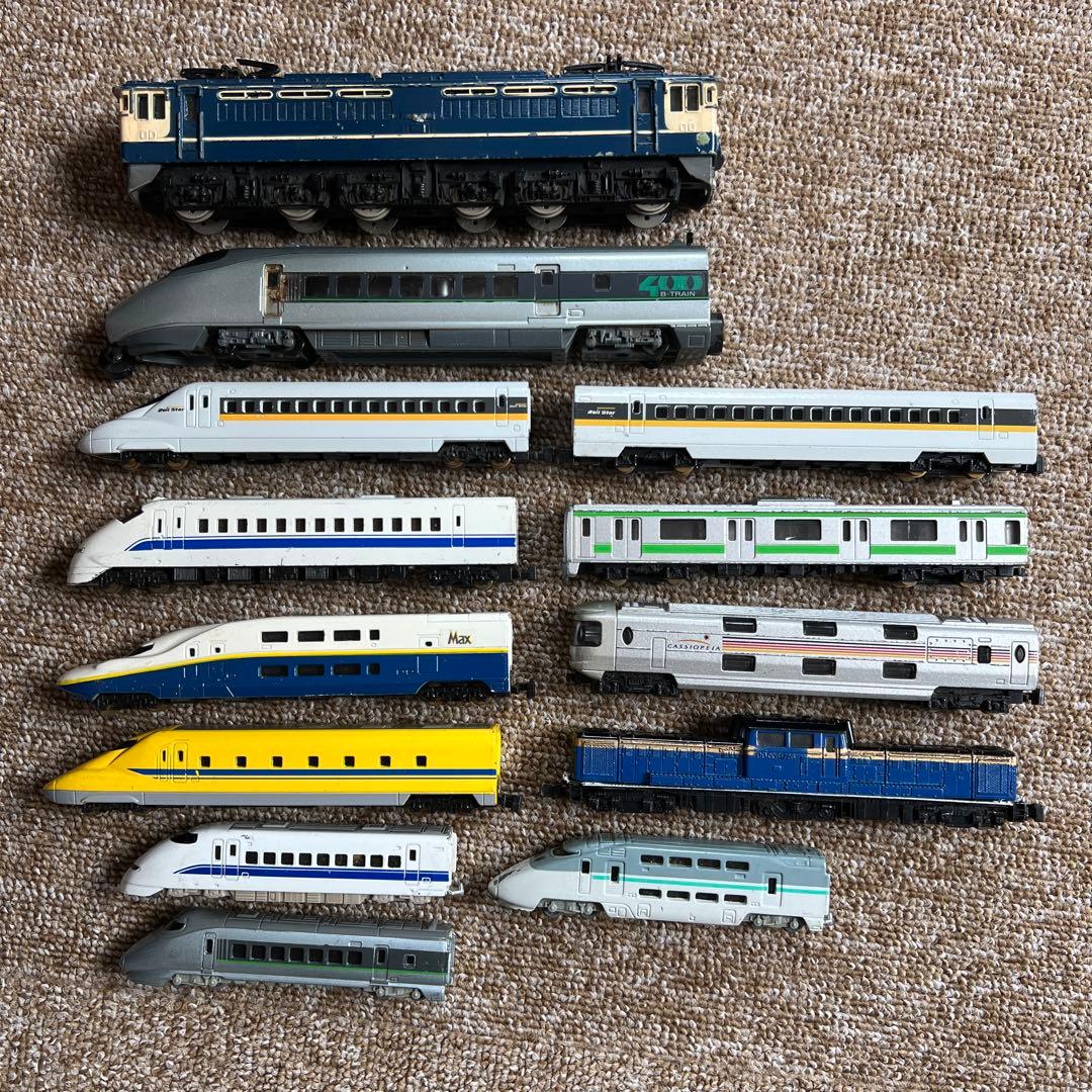 Nゲージ プラレール鉄道模型セット 13点