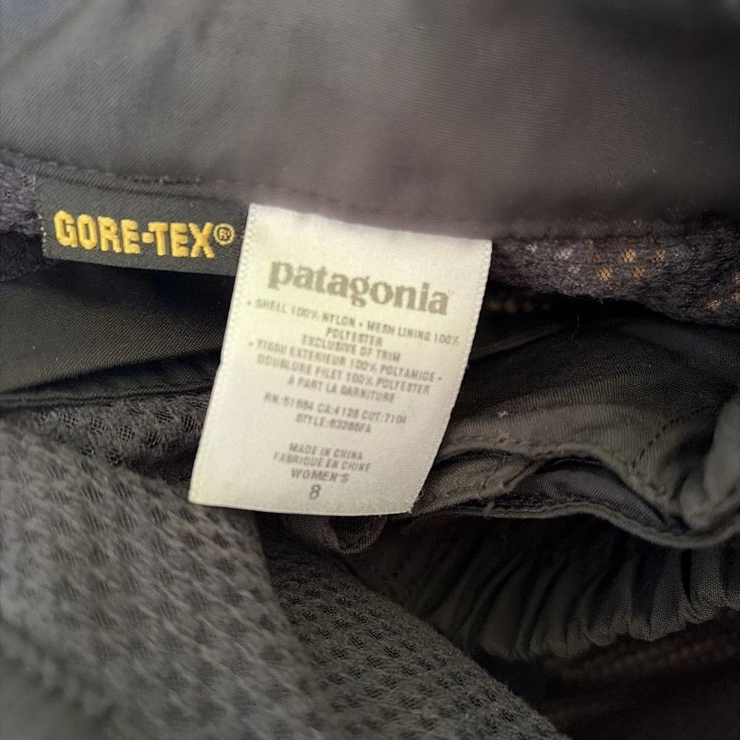 patagonia スノーボードパンツ 黒