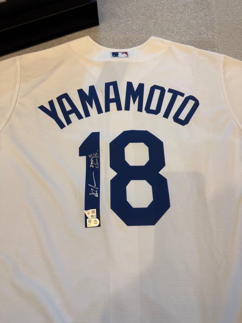 YAMAMOTO 18 直筆ユニフォーム