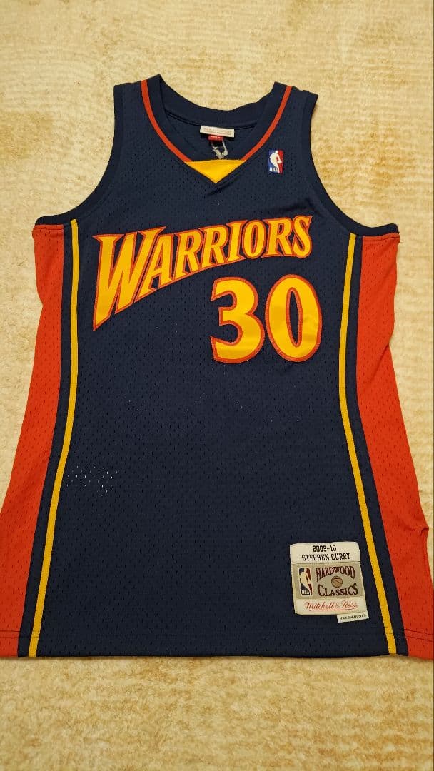 【NBA Mitchell & Ness】カリー ウォリアーズ ジャージ 30