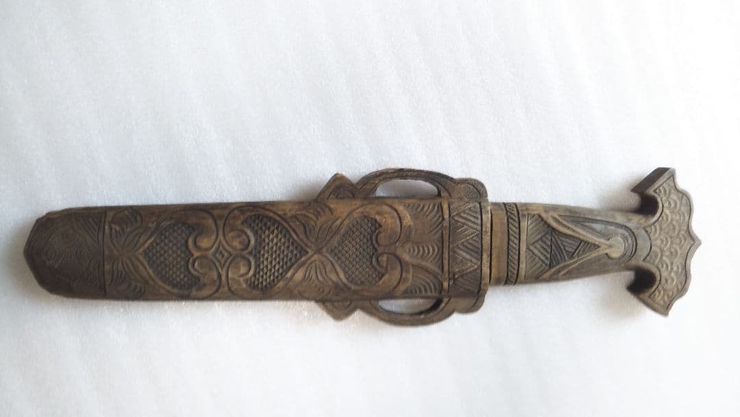 (値下げ)アイヌタシロ　当時物　希少民芸品