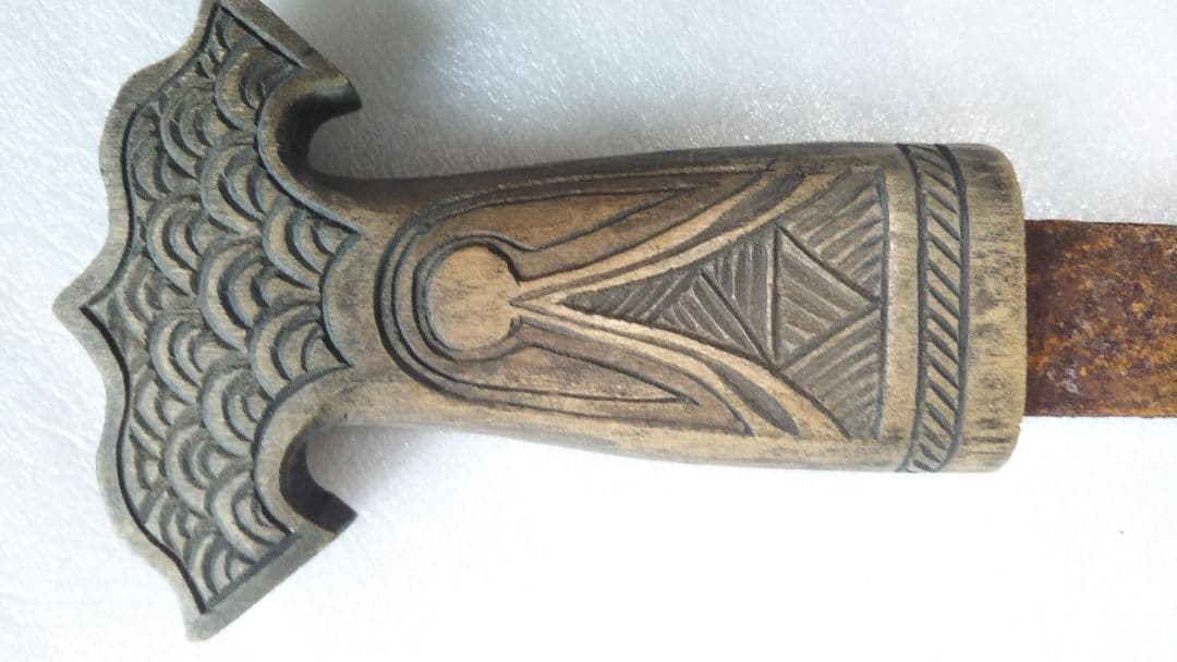 (値下げ)アイヌタシロ　当時物　希少民芸品