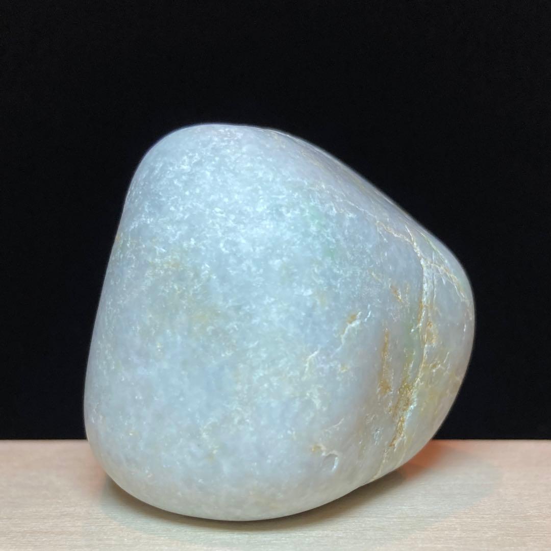 糸魚川翡翠　白×ミントグリーン　海中翡翠　翡翠輝石　原石　141.9ｇ