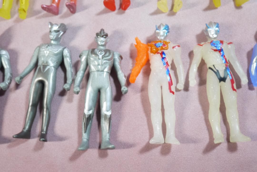 ウルトラヒーローシリーズ500　限定ソフビ　クリアソフビ　31体