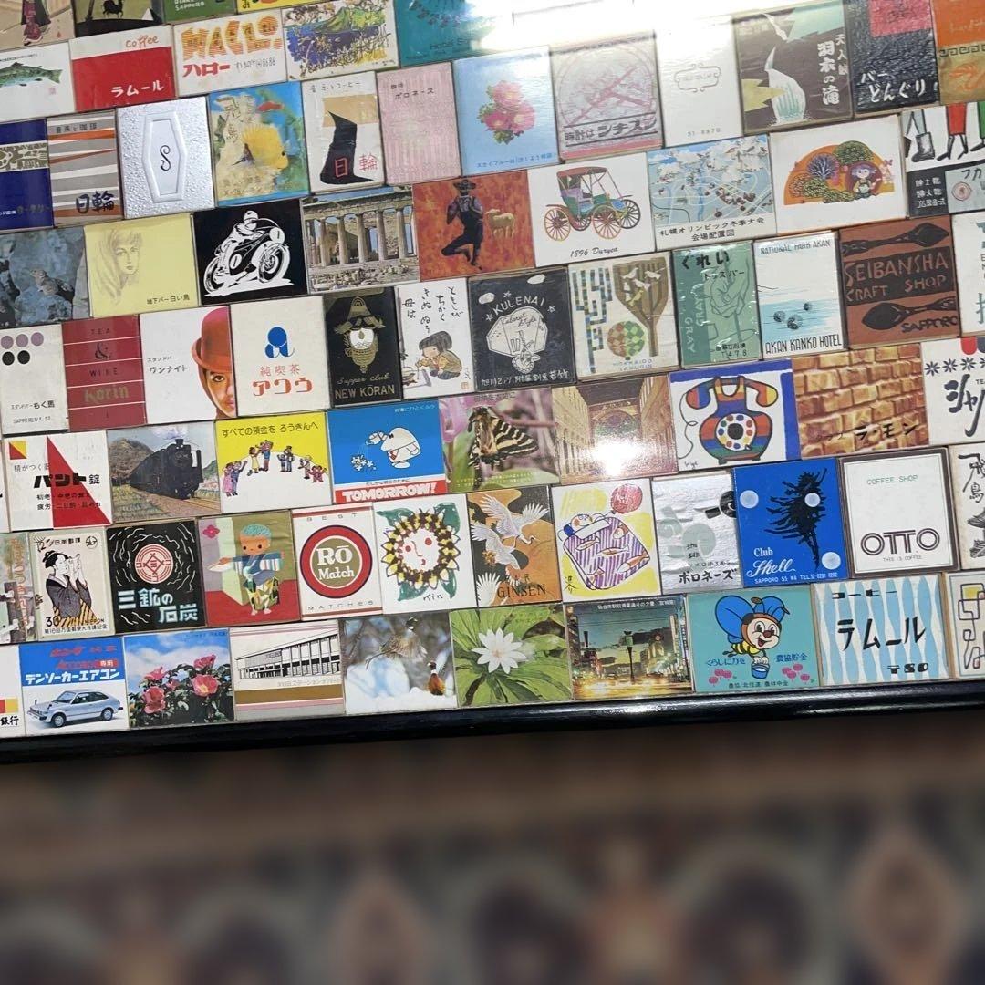 マッチラベルコレクション額装品 北海道の店舗メイン　コレクター