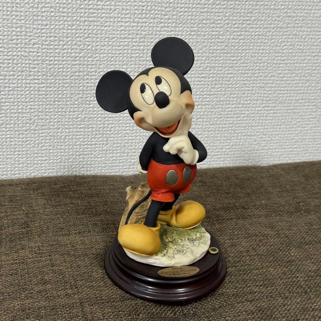 【希少品】Disney ジュゼッペ・アルマーニ ミッキー スタチュー フィギュア