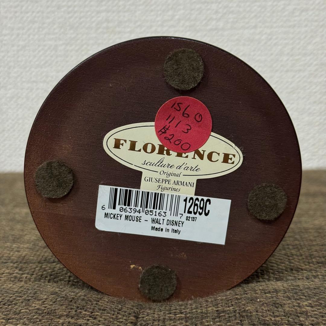 【希少品】Disney ジュゼッペ・アルマーニ ミッキー スタチュー フィギュア
