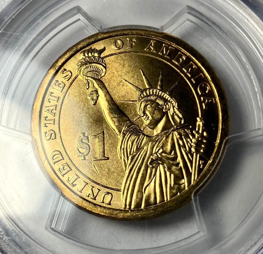 PCGS 鑑定　エラー　USA　旧1ドル