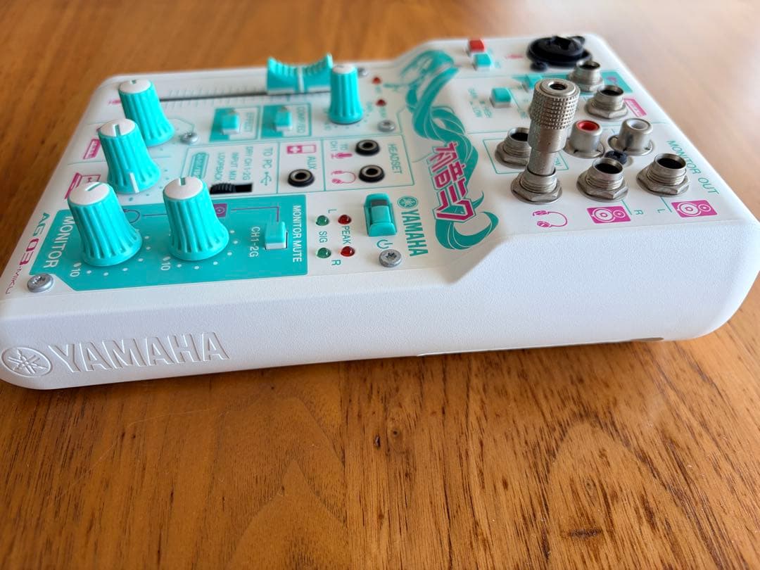 YAMAHA AG03 初音ミク　オーディオインターフェース