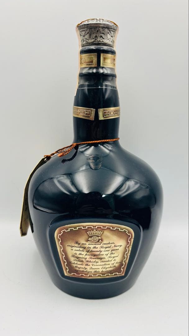 未開栓 ロイヤルサルート 21年 青 陶器ボトル 700ml 43% 1263g