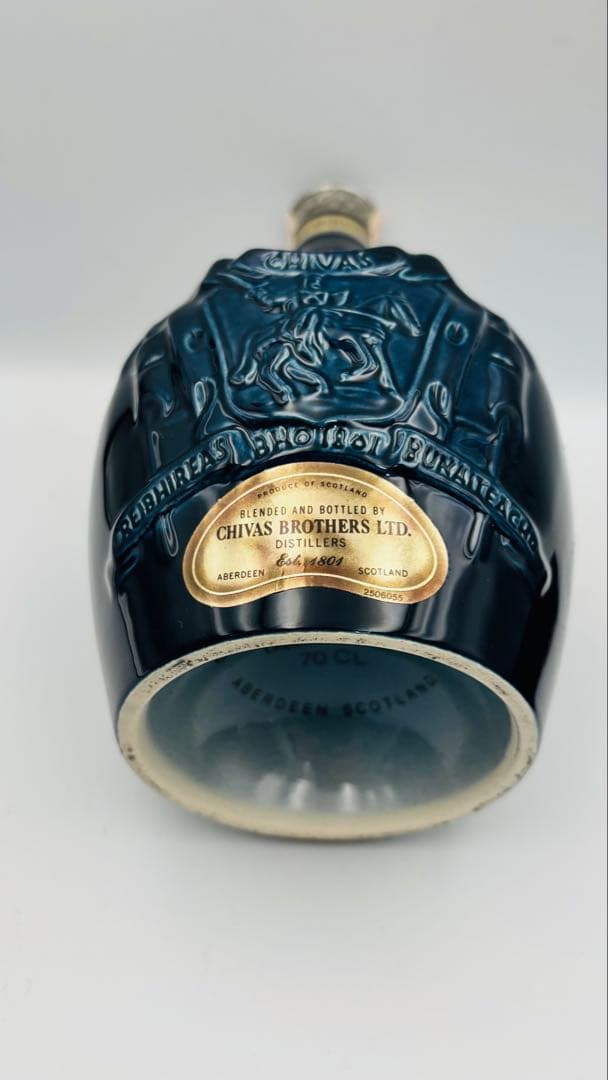 未開栓 ロイヤルサルート 21年 青 陶器ボトル 700ml 43% 1263g