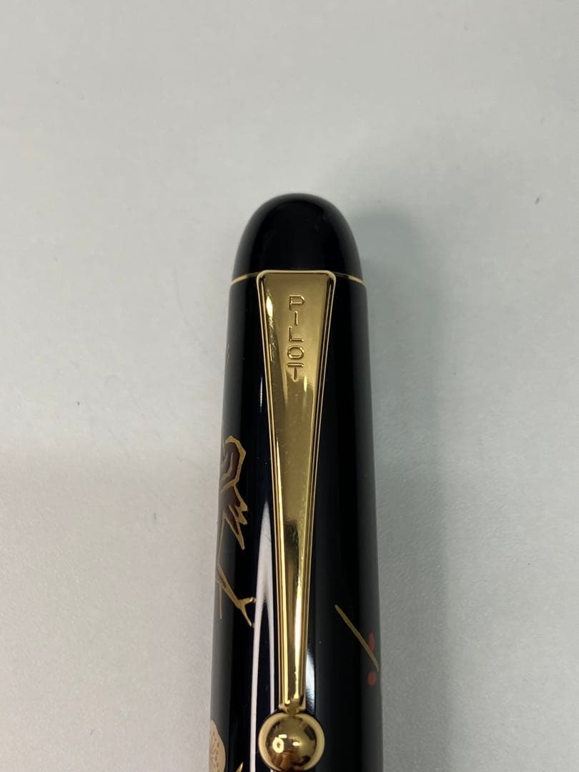 PILOT パイロット 国光会 蒔絵 梅 万年筆　14K 【A892】
