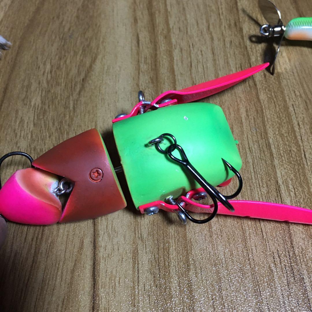 VISION 110 ハードルアー ホワイト/グリーン