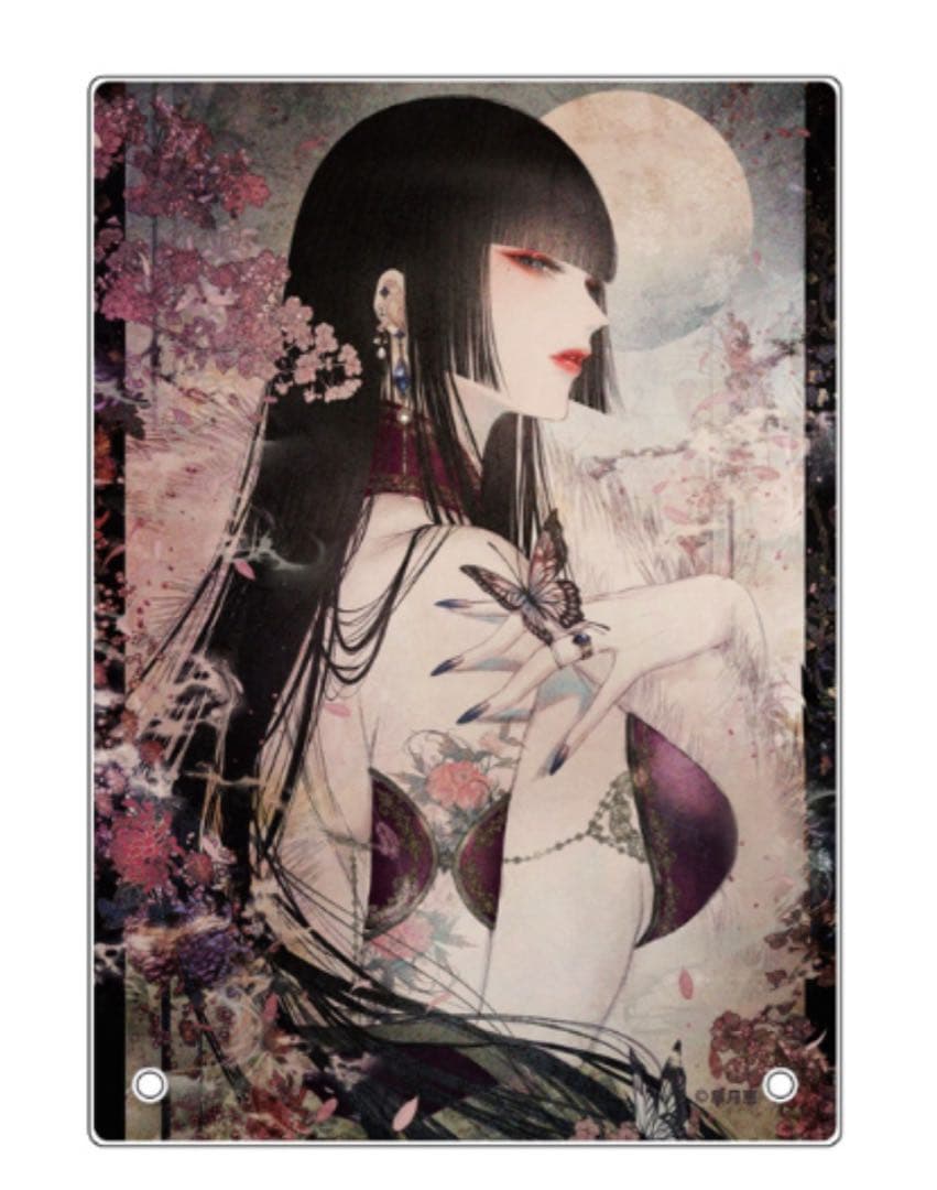 皐月恵 A5アクリルプレート(花鳥風月)