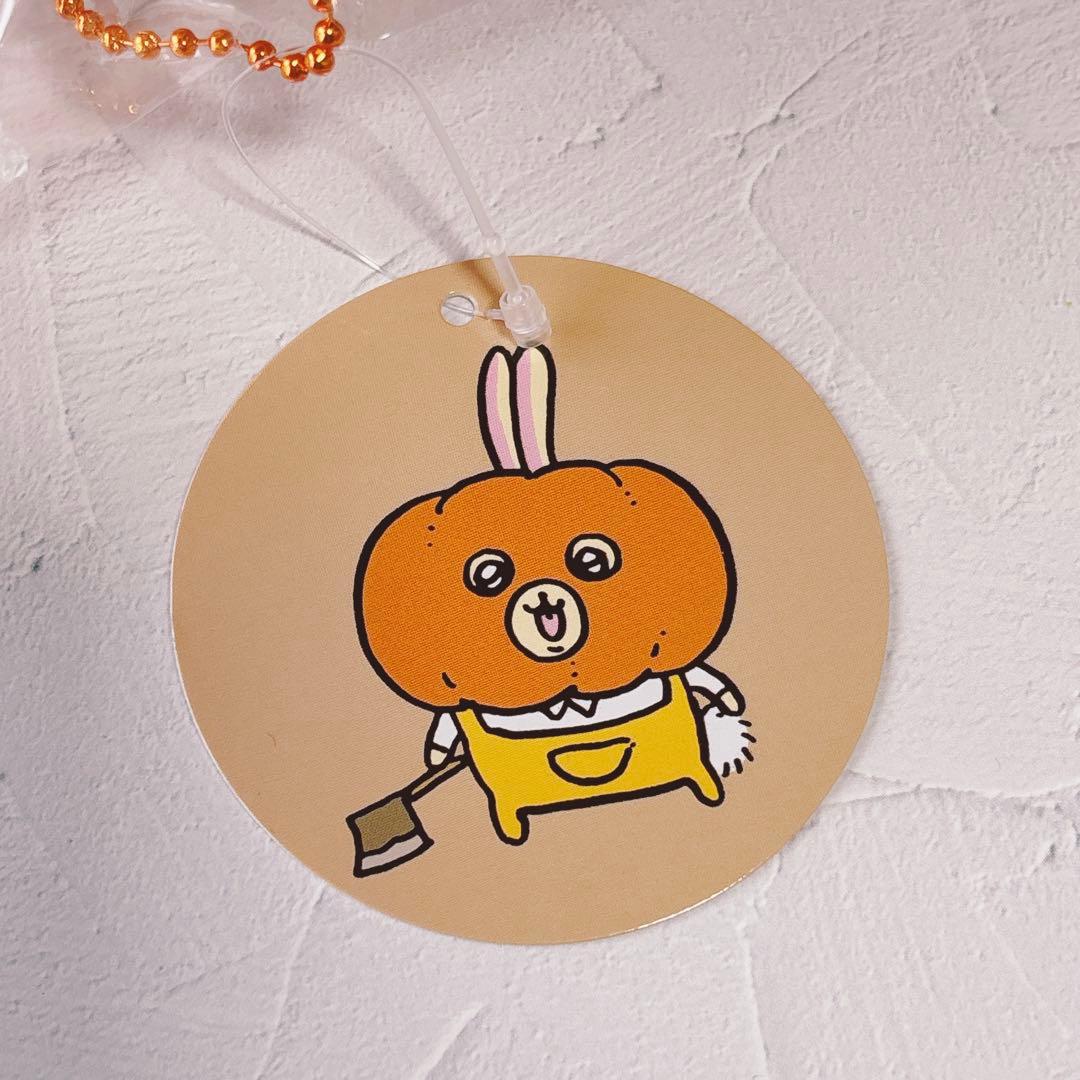 ★匿名配送・即日発送★ちいかわ　仮装　カボチャなうさぎ　マスコット　ステッカー①