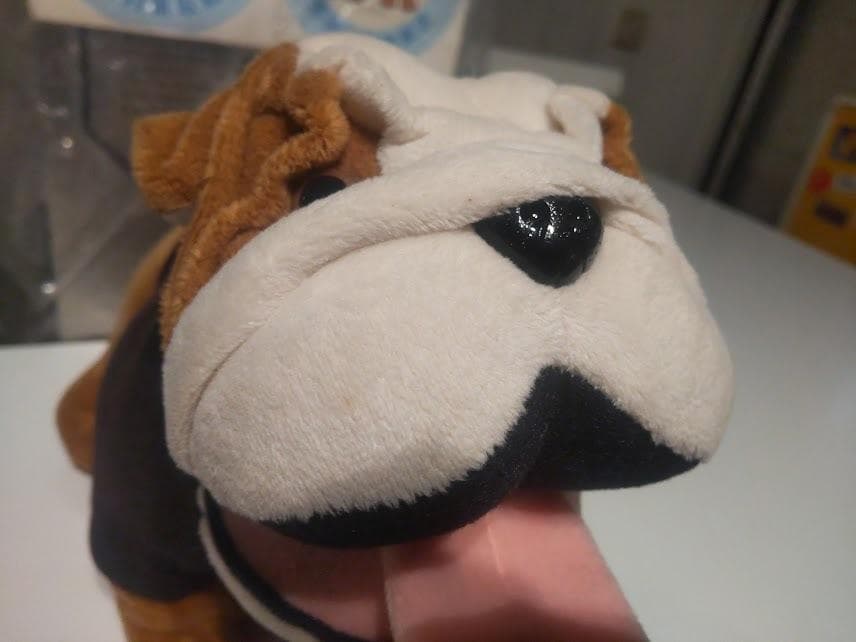 レトロ★旧車 MINI COPPER ミニクーパー ブルドッグ ぬいぐるみ 人形