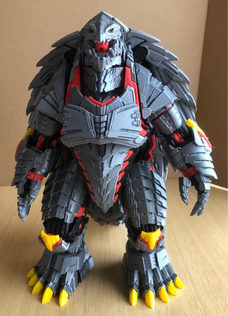 SHANJINL 3D印刷机械ymakr3D組み立て模型-24CM 機械ガメラ