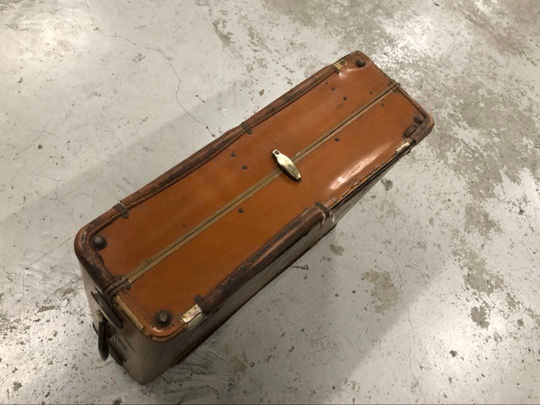【超希少】4〜50's Samsonite レザー ビンテージスーツケース