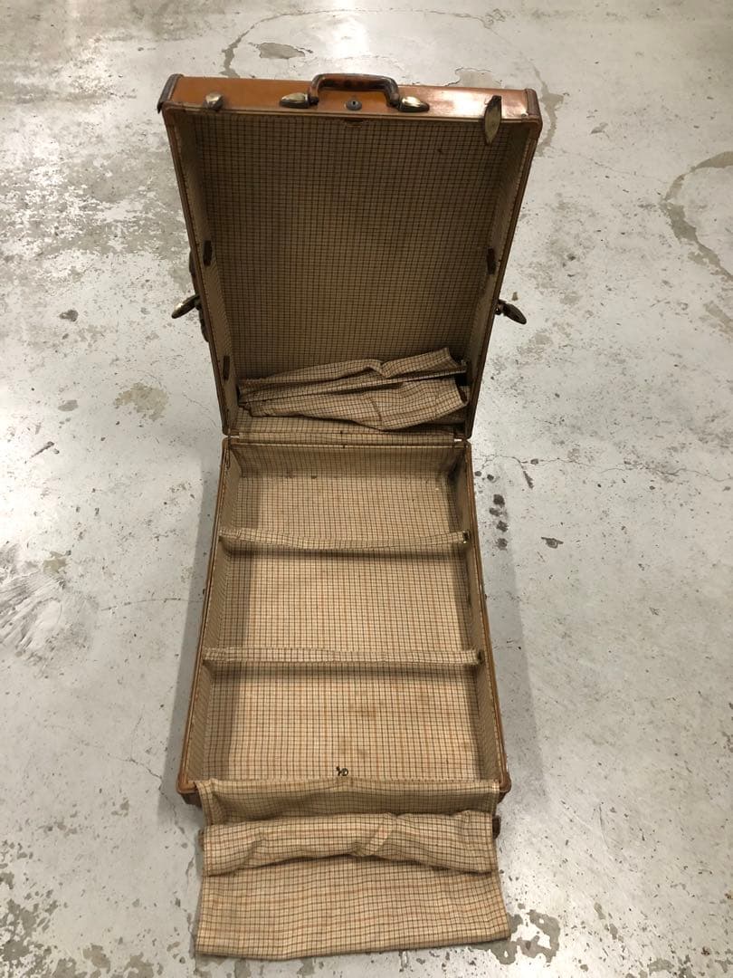 【超希少】4〜50's Samsonite レザー ビンテージスーツケース