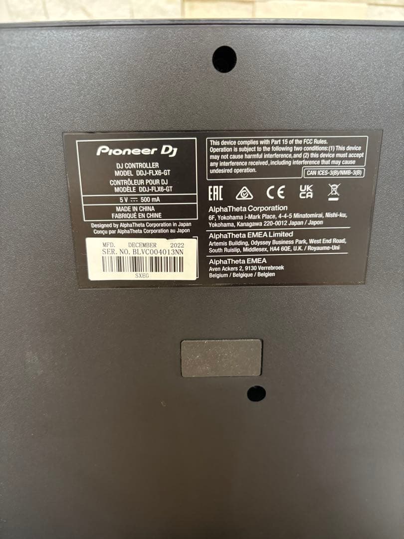 【美品】Pioneer DJ DDJ-FLX6-GT