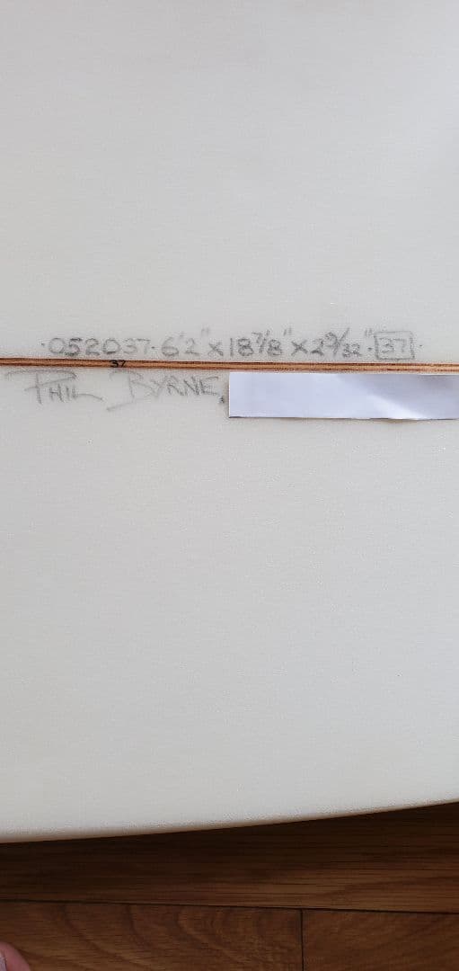 サーフボード　BYRNE SURFBOARDS